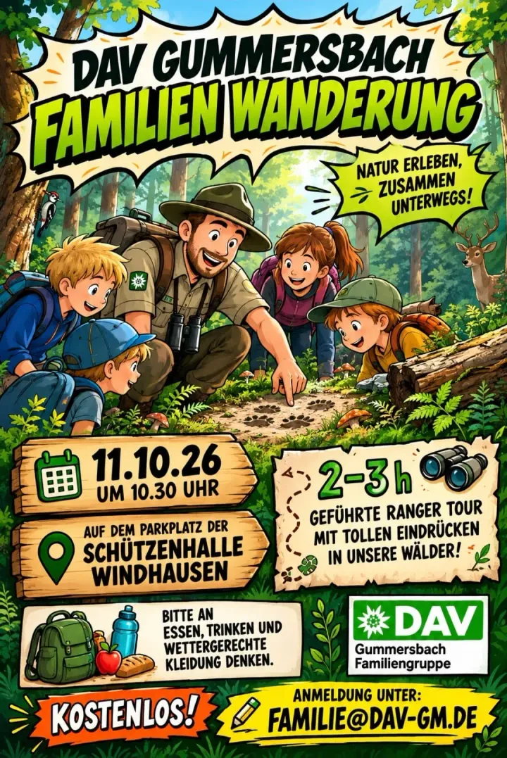 Familienwanderung am 11.10.26