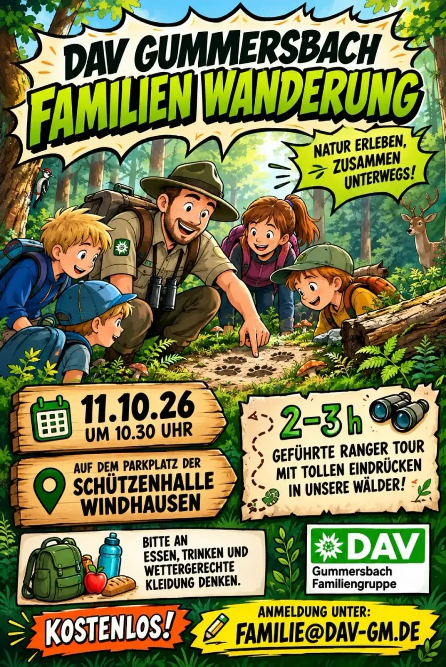 Familienwanderung am 11.10.26